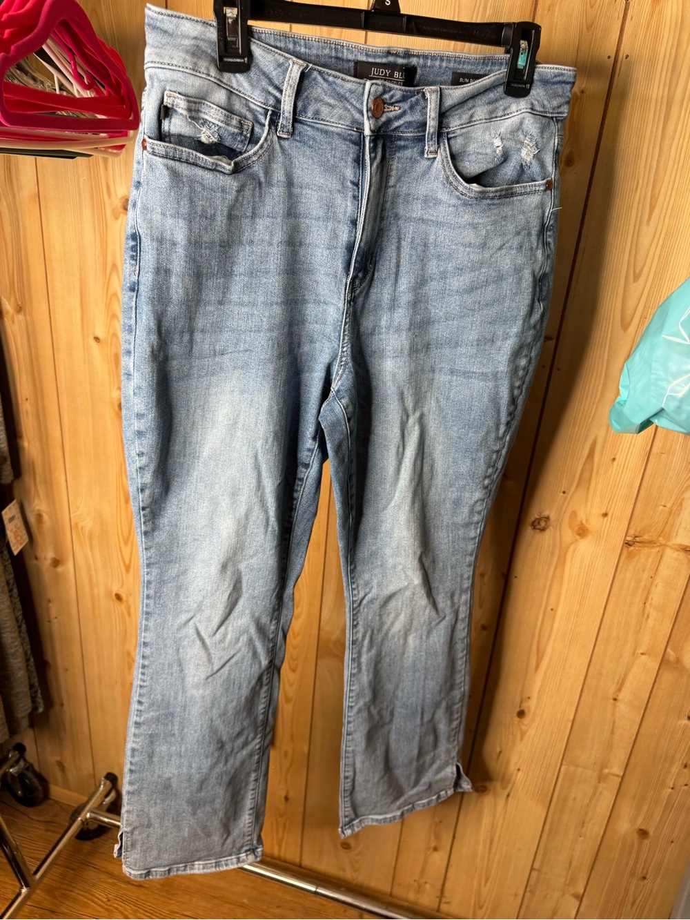 Judy Blue Light Blue Bootcut Jeans